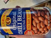 Chili beans in chili sauce