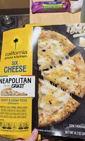 Six cheese Neapolitan pizza