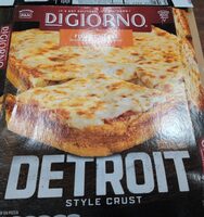DIGIORNO Frozen Detroit Style Crust Four Cheese Pizza