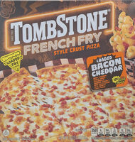 French Fry Style Crust Pizza Loaded Bacon Cheddar