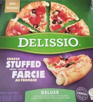 Deluxe Cheese Stuffed Pizza