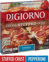 Pepperoni Stuffed Crust Pizza
