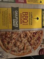 Bbq chicken cauliflower crust