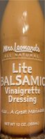 Lite Balsamic Vinaigrette