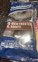 Rich frosted donuts