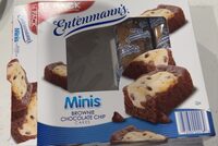 Mini brownies chocolate chip