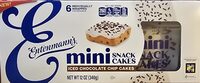 Mini Snack Cakes Iced Chocolate Chip Cakes