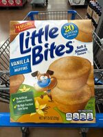 Little Bites Vanilla Naturally Flavored Muffins
