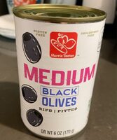 Medium black olives