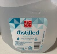 Distilled water
