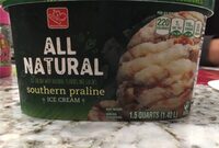 All natural ice cream