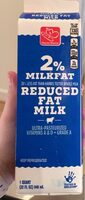 2% reduced milkfat