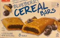 Blueberry cereal bar