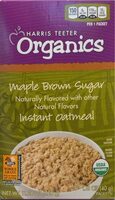 Maple brown sugar instant oatmeal