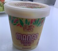 Mango sorbet