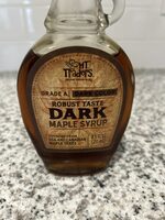 Grade A Dark Color Robust Taste Dark Maple Syrup