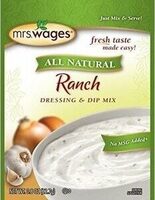 Ranch Dressing & Dip Mix