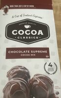 Chocolate supreme cocoa mix