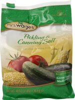 Pickling salt