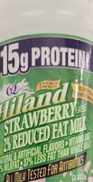 Strawberry Reduced Fat Milk