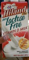 Hiland Lactose Free Vitamin D Milk