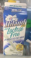 Hiland Lactose free 2% milk