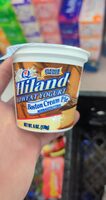 Hiland Lowfat Yogurt Boston cream pie