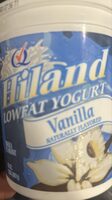 Low-fat vanilla yogurt