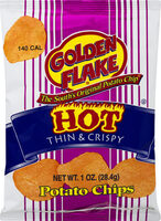 Flake hot thin & crispy potato chips