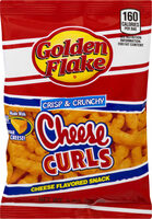 Flake crisp & crunchy cheese curls