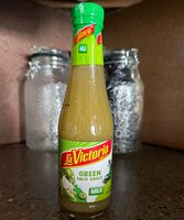 La victoria, green taco sauce, mild