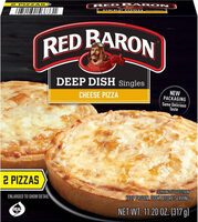 Deep dish singles cheese frozen pizza