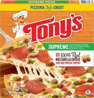 Pizza, Supreme, Mozzarella Cheese