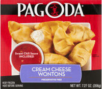 Pagoda cream cheese wontons