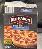 Deep Dish Singles Pepperoni Pizza