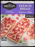 French Bread Pepperoni Pizza