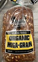 Baked Organic Mega-Grain Bread