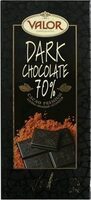 70% cacao intense dark/noir intense chocolate