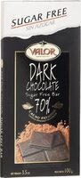 Chocolate negro sin azucar