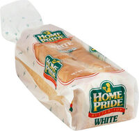 White sliced bread