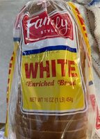 White enriched bread