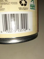 No salt added dark red kidney beans