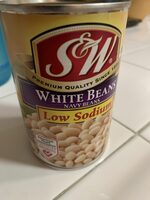 Low sodium white navy beans