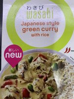 Wasabi Japanese   style green curry