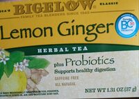 Lemon Ginger Herbal Tea