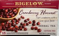 Cranberry Harvest Herbal Tea