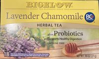 Lavender chamomile herbal tea