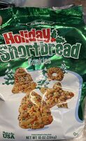 Holiday shortbread cookies