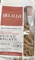 Penne rigate no. 36, 100% whole wheat pasta