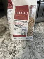 Organic Whole Wheat Orzo